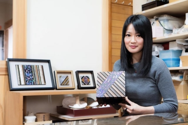 漆芸作家の伊藤ミナ子さんの画像